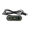 Interruptores de Poltrona Reclinável Elétrica com Porta de Carregamento USB Sofá Reclinável Elétrico Interruptores de Controle Manual de 2 Botões e 5 Pinos Fácil de Usar