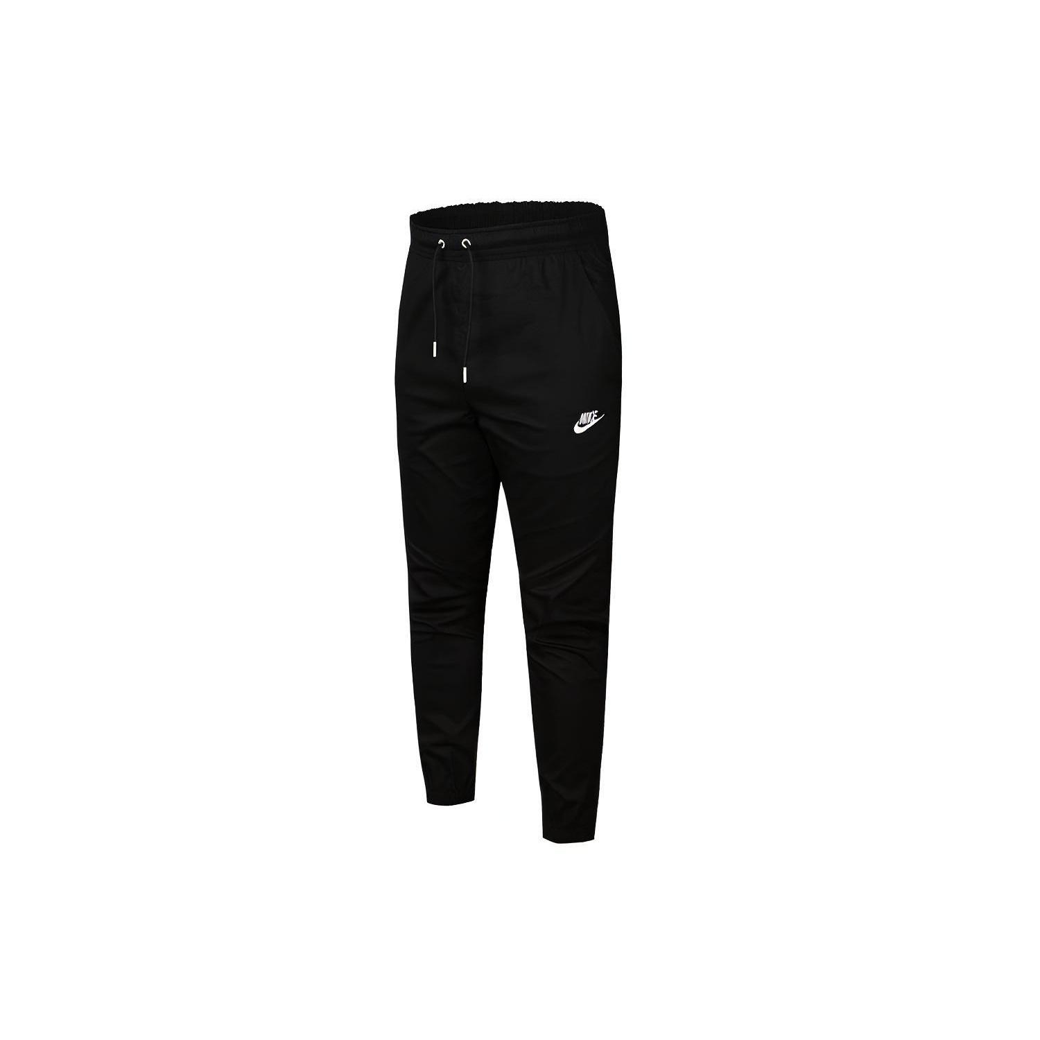 Nike logo Cozy Lacing Casual Sports Pants Black Men s CT5612-010 S