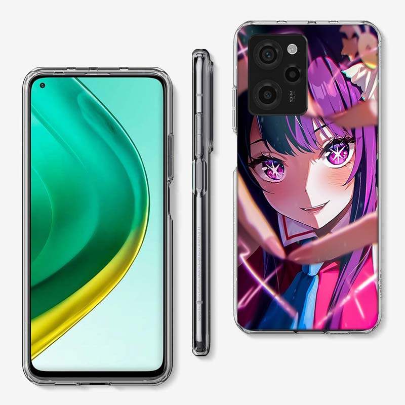 H-Hoshino Ai Phone Case For Xiaomi Poco F7 Ultra X7 X6 Pro M7 M6 M4 M3 X4 Mi 15 15T 14 14T 13 12T 12S 10T Pro 12 11 Lite Cover C