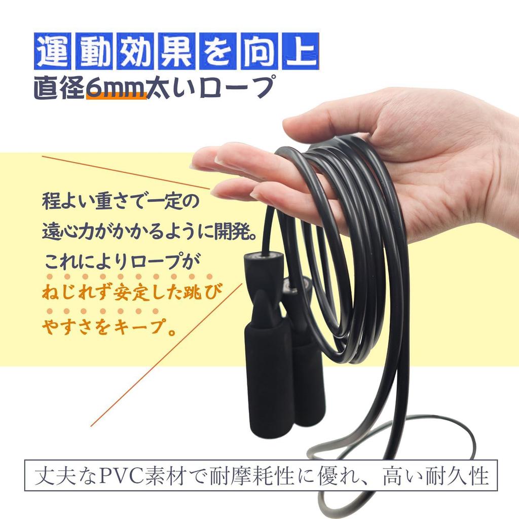 FEELCAT Jump Rope for Training, Fat Burning, Jump Rope for