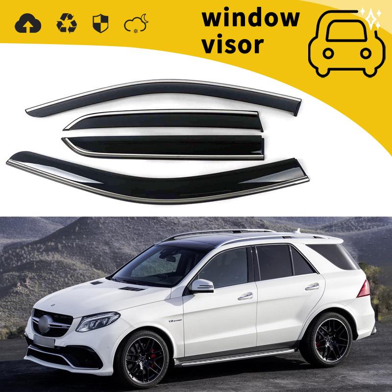 Rain Guards for Mercedes-Benz 2015-2023 GLA, GLB, GLC, GLE, GLS Models