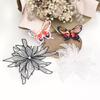 Embroidered Flower DIY Patch Applique Pearl Garment Accessories Decor Stereoscopic Sewing Supplies