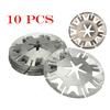 10x For Ford Undertray Exhaust Heat Shield Metal Spring Washer Fixing Clip Nut 30Mm Insulating METAL CLAMP Car Parts Ready Stock