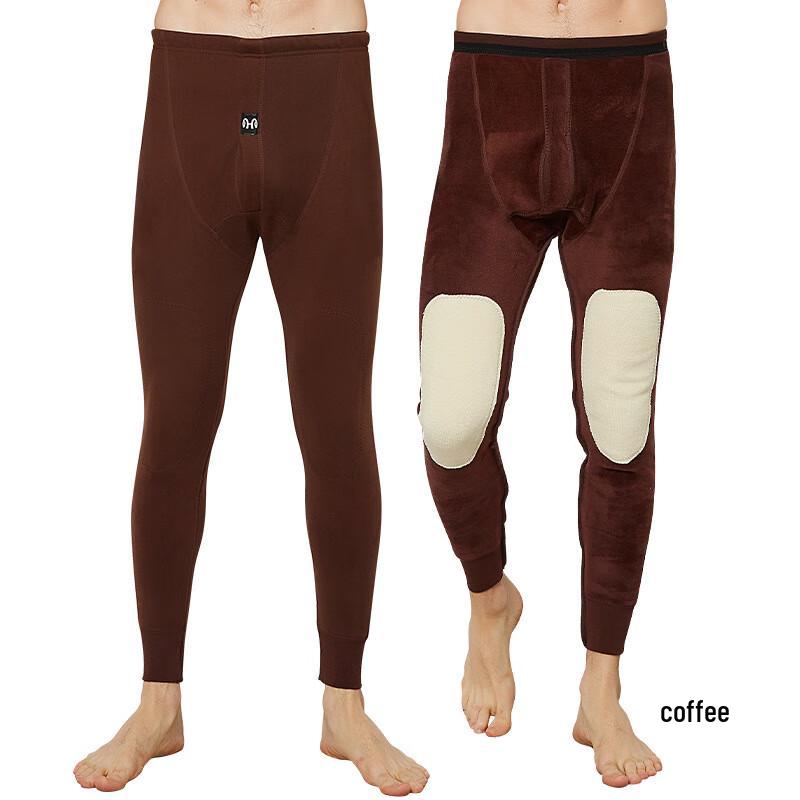 

Hengyuanxiang Men s Fleece Lined Thermal Base Layer Pants 2XL