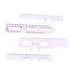 PD Optometric Ruler Measure Pupil Distance Eye Ophthalmic Tool Eye Occluder For Vision Test Eye Care Soft Straight Ruler
