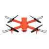 Foldable Drone Plastic 4K Fixed Height Remote Control Aerial Photography Quadcopter with Double Camera Orange