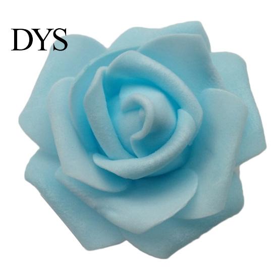 25/50/100Pcs Artificial PE Foam Rose Flowers Head DIY Wedding Home Room Decor