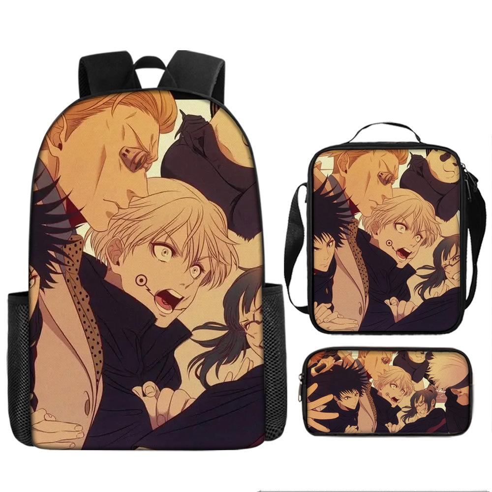 Spell Return to War Backpack Campus Primary and Secondary School Student School Bag Knotweed Yoren Fuhehui Wujo Animation Backpack