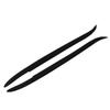 2Pcs Front Left Right Car Headlight Eyebrow Glossy Black Trim Decoration Replacement for BMW E39 1997‑2003 Car Accessories