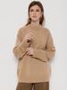 Dames Ronde Hals Pullover Trui 2026 Herfst Winter Luie Stijl Los Gebreide Top Eenvoudige Wolmix Trui