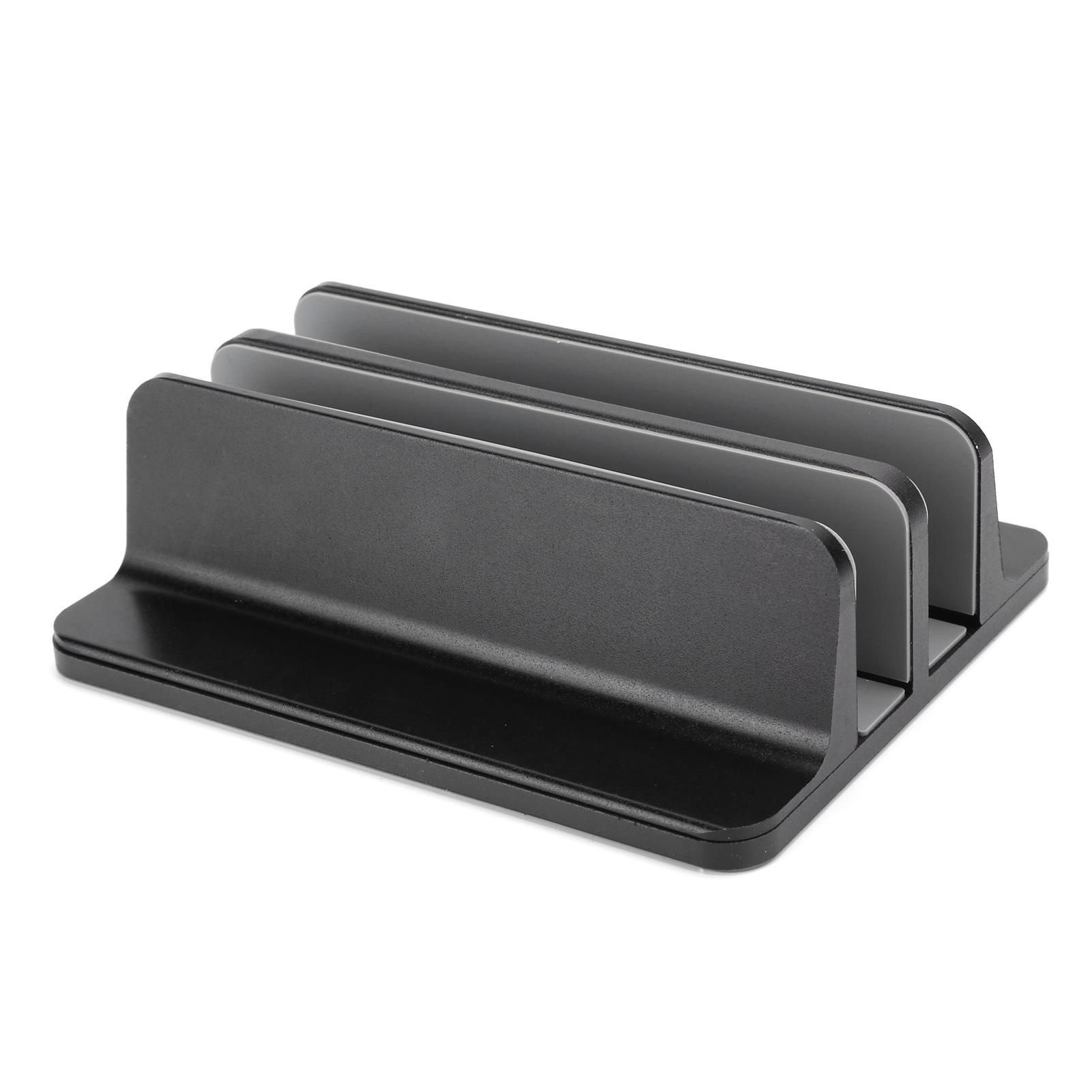 

Регулируемая вертикальная подставка для ноутбука, книжная полка, 2 слота, кронштейн, настольный держатель для ноутбука, книги