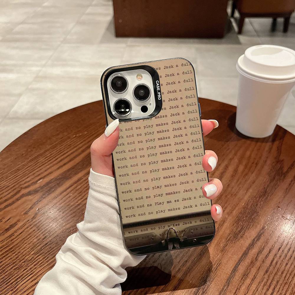 Horror Movie THE SHINING Phone Case For IPhone 17 Air 16 15 14 13 12 11 Pro Max Color Hard Cover