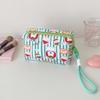 with Lanyard Cloth Cartoon Stationery Bag Pen Bag Pencil Pouch Korean Style Pencil Case  Student