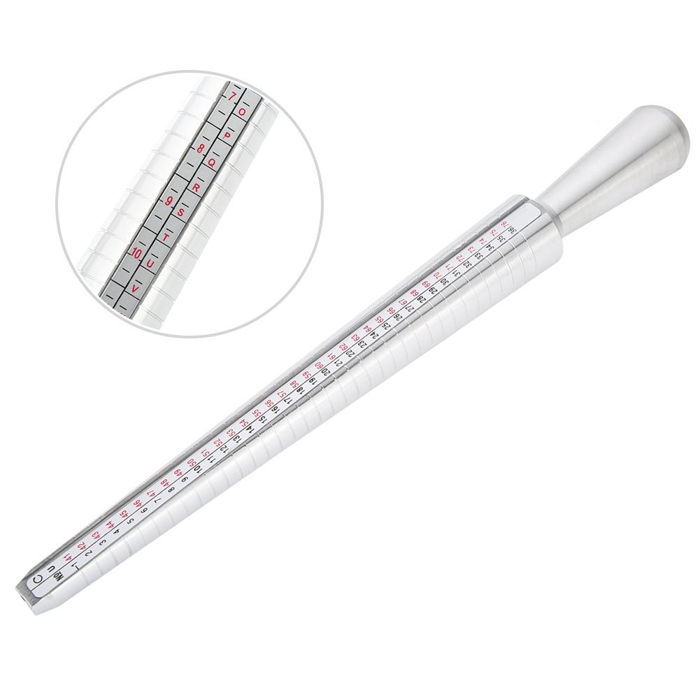 Finger UK Ring Sizer Mandrel Sizing Measuring Stick Jewelry Size Measure Tool (Ring Sizer)