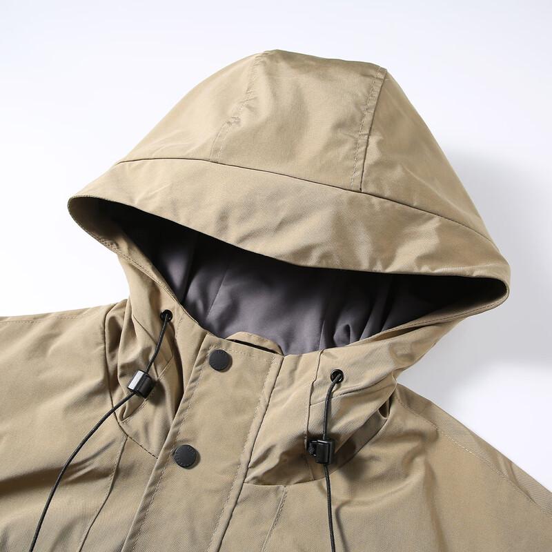 Jeep Men's Hooded Workwear Casual Jacket