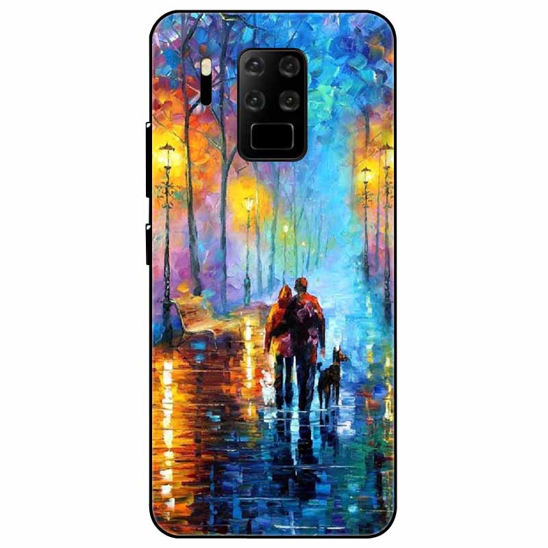 For OUKITEL C18 Pro C21 C21Pro Case Silicone Black Soft Protector Funda Capa for OUKITEL C21 Pro C18 Pro Cover TPU Cartoon Cover