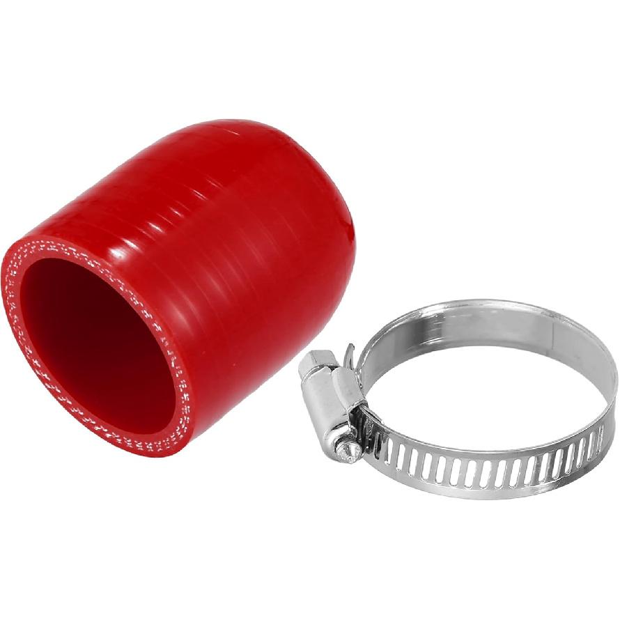 Reinforced Silicone Coolant Cap Kit, 0.71" ID Turbo Bypass Valve Cap Universal for Car Vacuum Throttle Body Water Port Fix Leak High Temperature