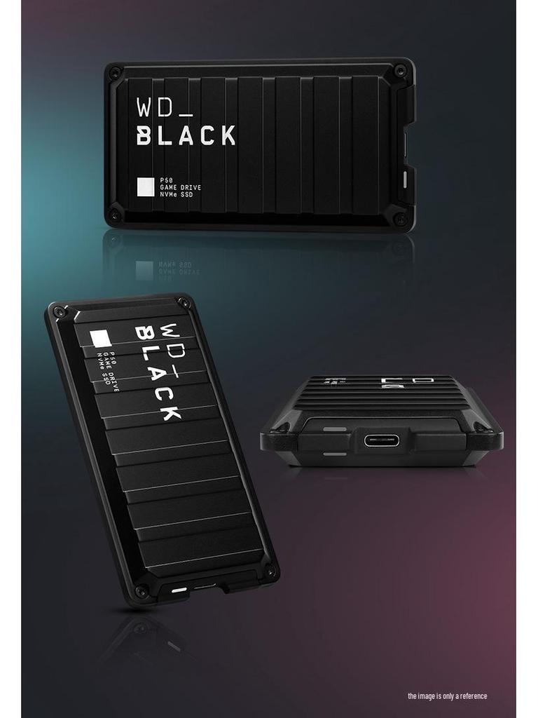 Western Digital BLACK P50 Portable SSD for PS4/XONE - Available in 500GB, 1TB, and 2TB.