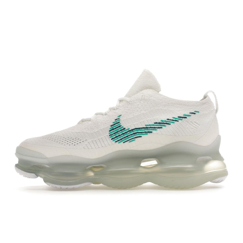 Nike Air Max Scorpion Flyknit Weiß Clear Emerald Unisex Sneaker Erdfarben Klar-Smaragdgrün DJ4701-100
