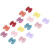 16pcs Pet Hair Bow Cute Pet Hair Bowknot Grooming Accessories with Plastic Clip for Dogs Cats