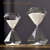 5/15/30min Colorful Sand Hourglasses Transparent Glass Diamond Hourglass Home Decoration Quicksand Ornaments Sand Clock For Gift
