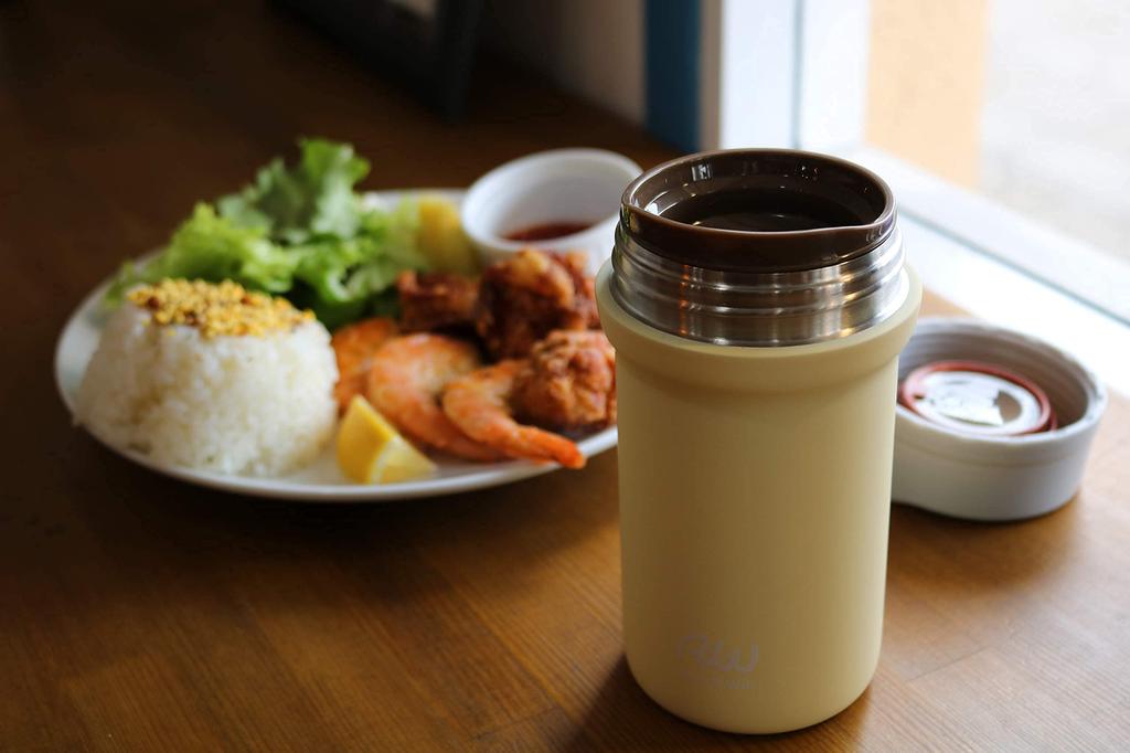 RW Reach Will Water Bottle (380ml  Pastel Blue) Stylish Mug Bottle (HotCold InsulationVacuum Insulated)