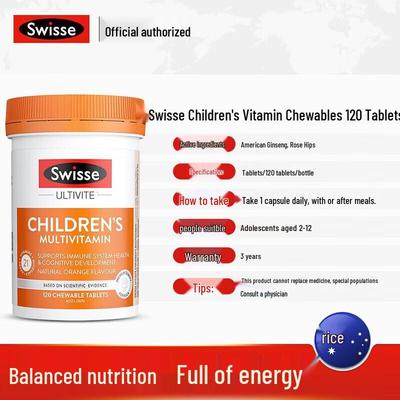 Kids Vitamin C & Multimineral Chewable Tablets