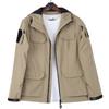 Men's New Casual Hooded Outdoor Windbreaker Multi-pocket Jacket Couple Jackets for Men and Women