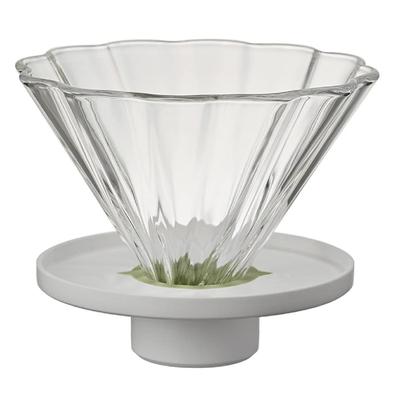 Tea Tea Dripper Bouquet for 1-4 Cups White CDB-02-W