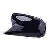 1 Pair Horn Style Rearview Mirror Cover Cap Door Wing Trim Glossy Black ABS Fit for Scion TC 2011 2012 2013 2014 2015 2016