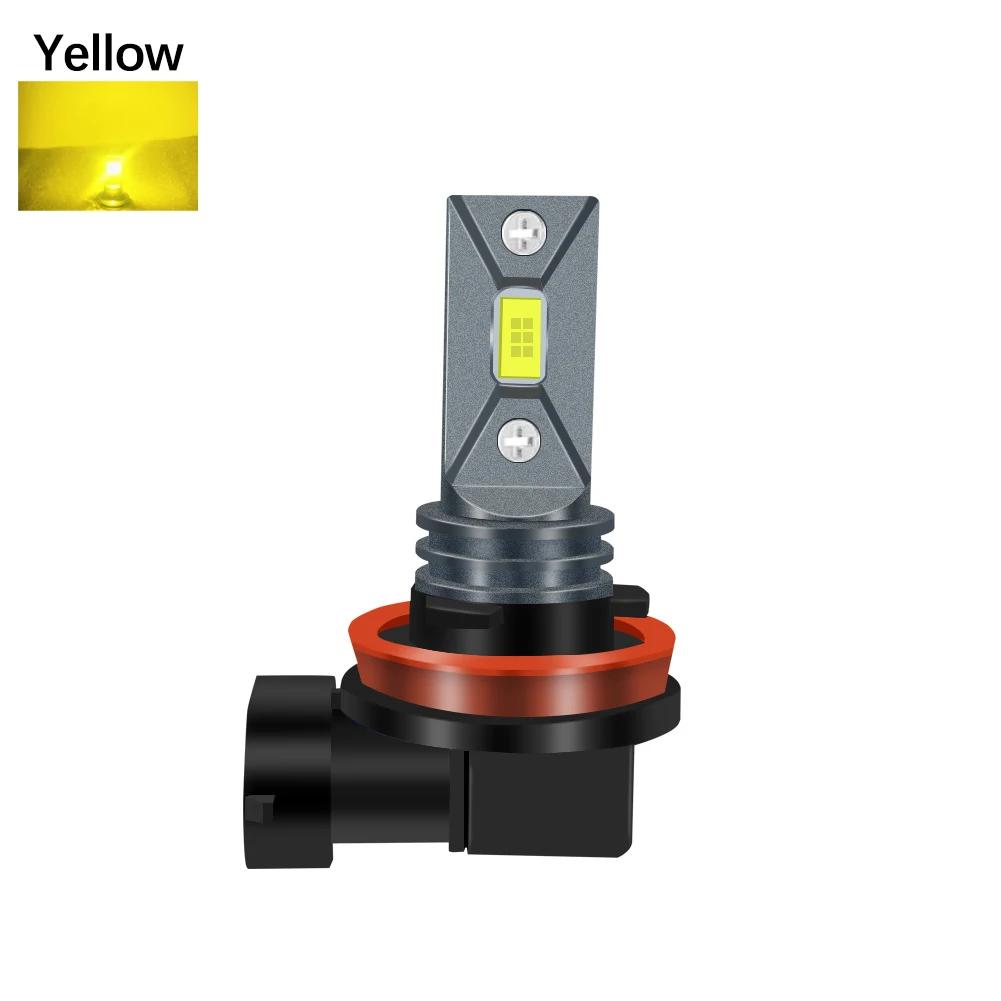 

Super Bright 2000LM Car H4 H7 H8/H11 LED Headlight Bulb Head Lamp 80W LED Chips Fog Lamp Bulb White Yellow Ice Blue DC12V 24V