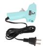 Hot Glue Tool 20W Fast Preheating DIY Mini Hot Melt Glue Machine with 30 Glue Sticks for Home School 110‑240V Blue US