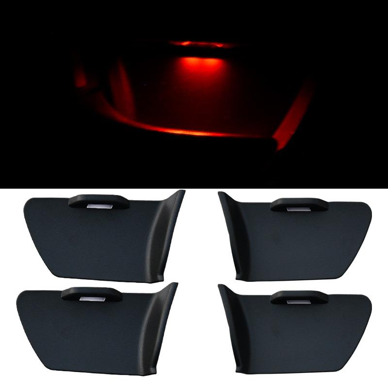 For 2012 to 2017 Camry door handle lights, interior atmosphere lights, four-door door bowl lights, bule/ice blue/red красный