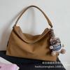 Large-capacity Commuter Tote Bag Women's 2025 New Trendy Autumn and Winter Popular Retro Underarm Bag Shoulder Bag Women's Bag
