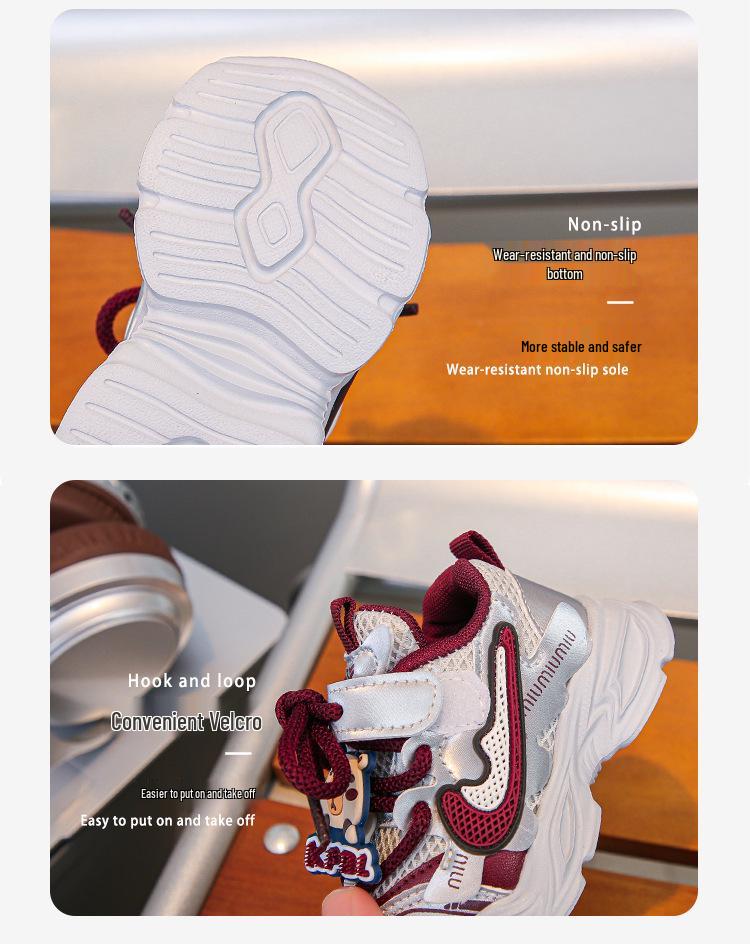 2025 Kids' Mesh Sports Shoes - Spring/Autumn Style for Boys & Girls