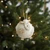 Sheep Shape Christmas Ornament Felt Material Felt Pendant Cute Xmas Hanging Charm  Gift Decoration