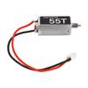 RC Bushed Motor High Torque 050 55T Motor with 11T Pinion Gear for AXIAL SCX24 1/24 RC Crawler Car
