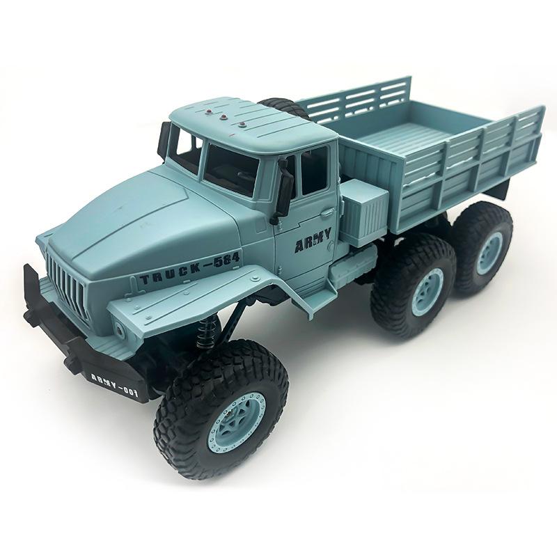 

New RC Truck 1:16 Remote Control Car 2.4G RC Crawler Off-road Car 6WD 15Km/h RTR KIT Suspension truck Suitable For Boys Gifts синий