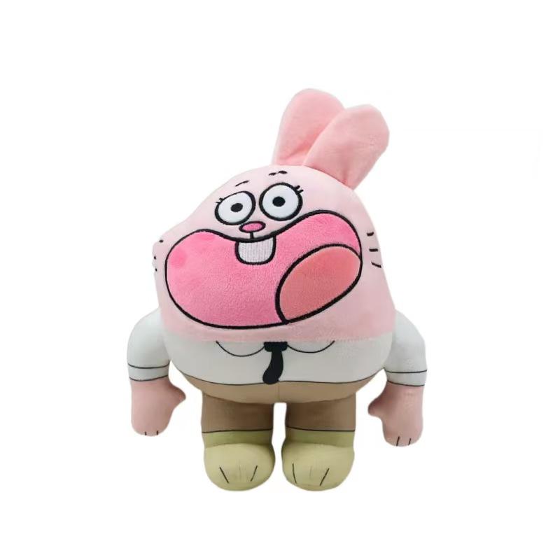25cm Miniko Cartoon Amazing World Gumball Darwin Anais Plüschtiere Süße Katze Hase Stofftier Geburtstagsgeschenk Geschenke für