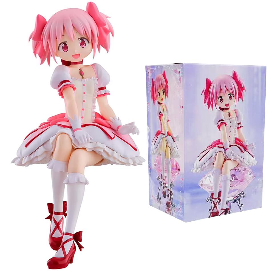 5pcs Puella Magi Madoka Magica Aniem Figure Akemi Homura Magic PVC Anime Action Figures Model Anime Cartoon Model Toy Gift