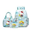 Student Schoolbag Large-Capacity Printing Junior High School College Student Casual Simple Backpack