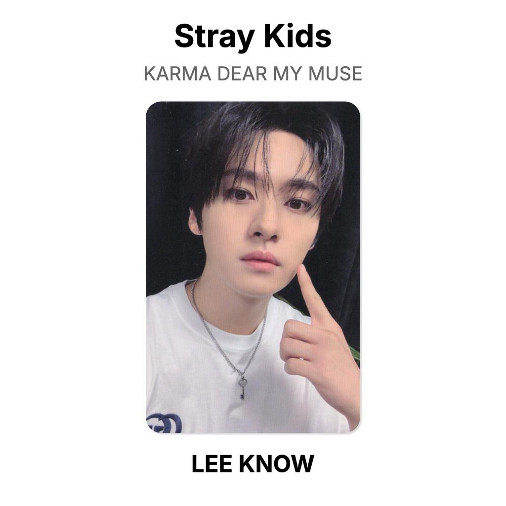 Stray Kids KARMA DEAR MY MUSE Official Photocard