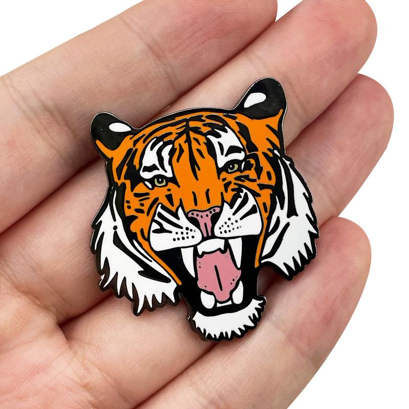 Cartoon Metal Imitation Enamel Badge Brooch Accessory Pin