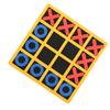 Tictactoe Game Portable and Safe EVA Mini Tictactoe XO Shape Chess Game Educational Toy