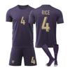 Soccer Team Short Sleeve Jersey For Adults With Polyester Fabric For Fans