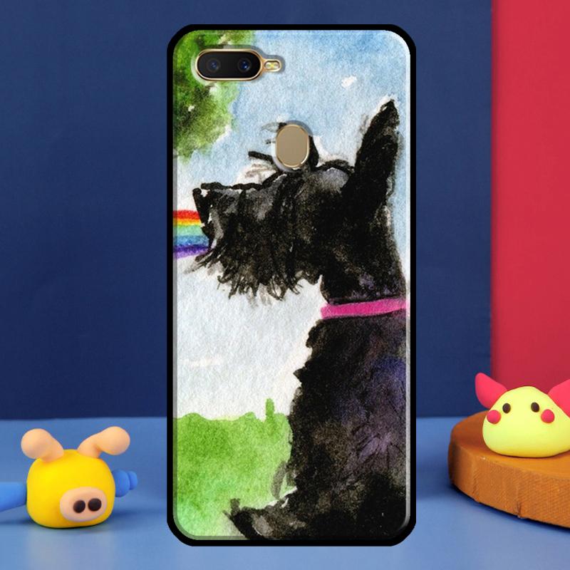 Westie Scottie Scottish Terrier Case For Oppo A16 A76 A96 A58 A78 A98 A5 A9 A91 A15 A17 A77 A52 A72 A74 A94 A54S A57S Cover