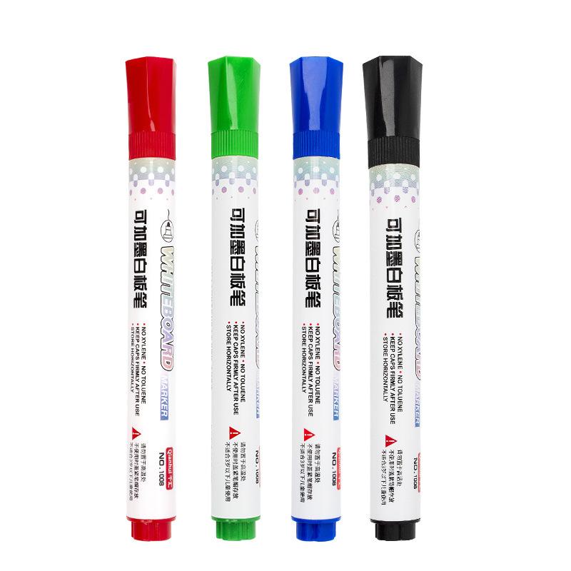 1PCS Four Color Whiteboard Marker White Board Marker Environment Friendly Marker Office School Supplies 2024 New