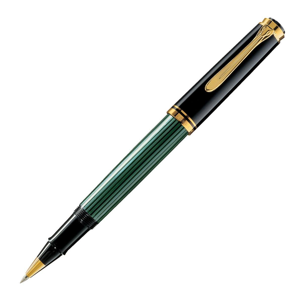 

Pelikan R400 Green Striped Ballpoint Officially Imported Water-Based Pen,
