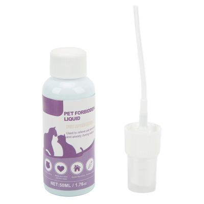 Pheromon-Beruhigungsspray für Haustiere, zur Linderung von Östrus-Agitation und Angstzuständen bei Haustieren, Spray für Katzen und Hunde, 50 ml