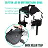 Concealed Shoulder Holster Universal Gun Accessories for Left Right Hand Pistol Adjustable Secure Carry Pouch Holster Outdoor